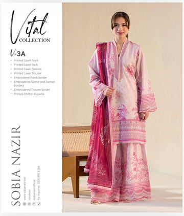 Sobia Nazir Vital lawn ‘26 3a