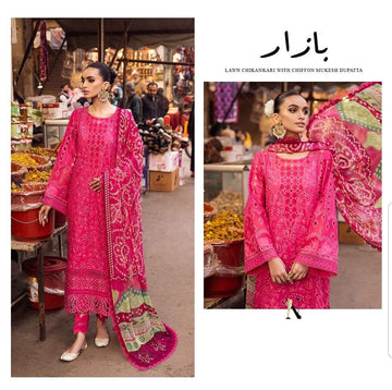 Nureh Bazaar lawn 128