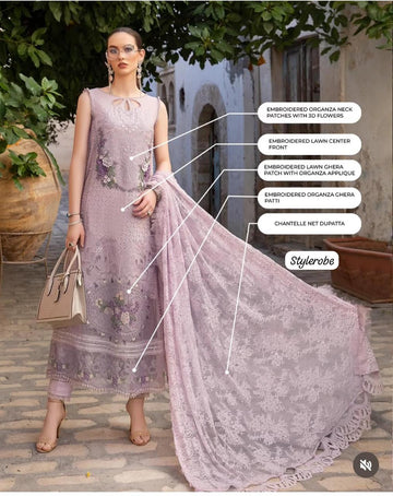 Maria B luxury lawn D11B