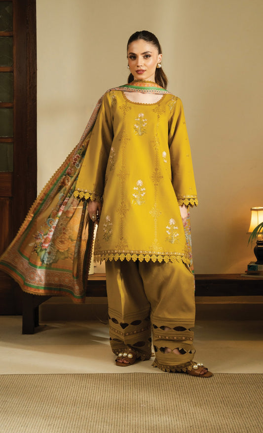 Faiza faisal summer lawn UMARA | 3PC UNSTITCHED
