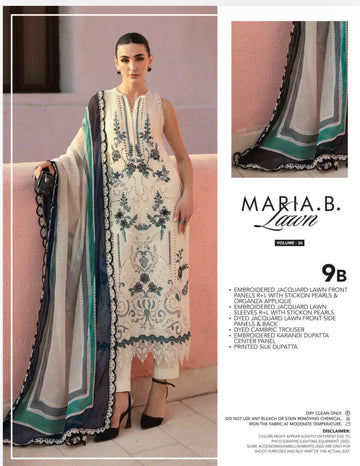 Maria B luxe lawn 2026 9b