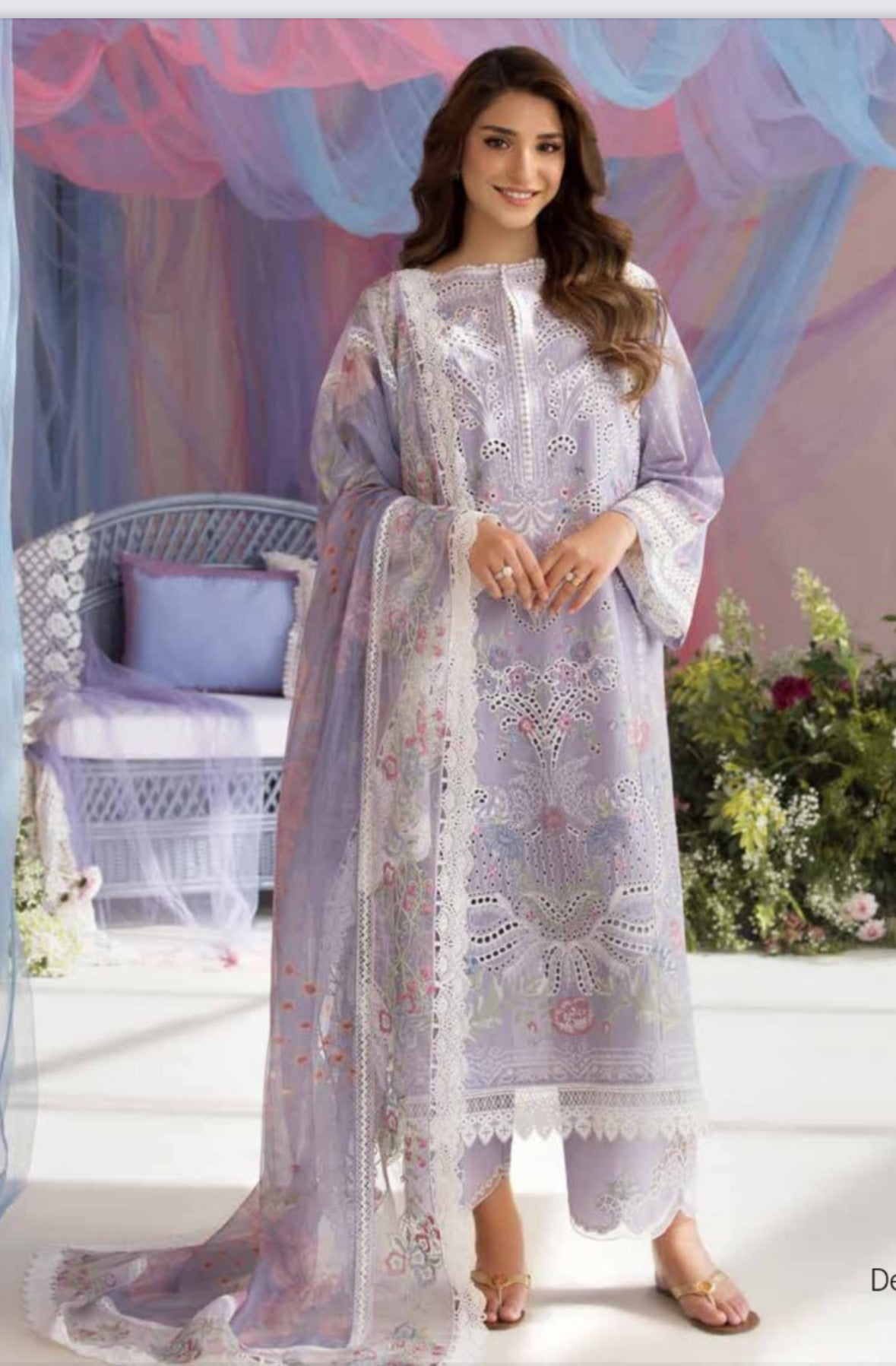 Sobia Nazir Luxury lawn 5A unsticthed 2025