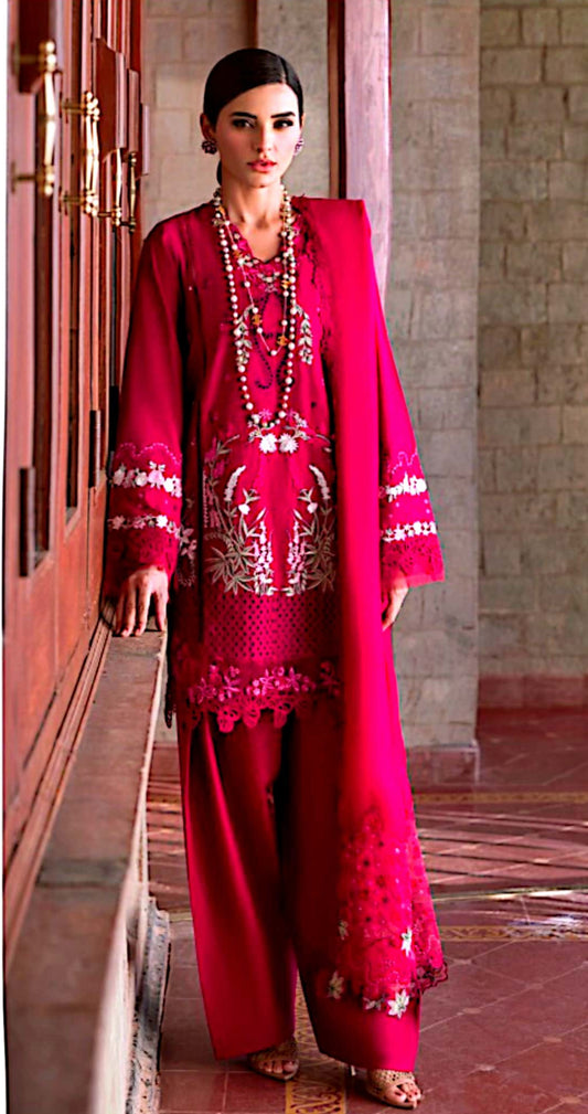 Saira Shakira bloom unsticthed lawn 2025 lawn FAYE 7B