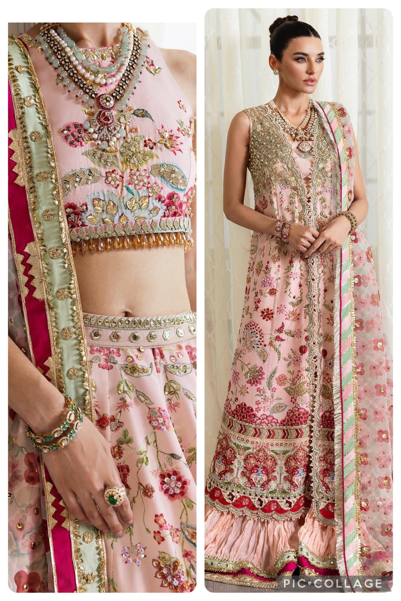 Crimson by Saira Shakira wedding crystal chinoiserie