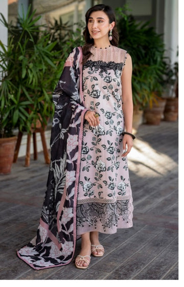 Asifa & Nabeel lawn gul unstitched lawn