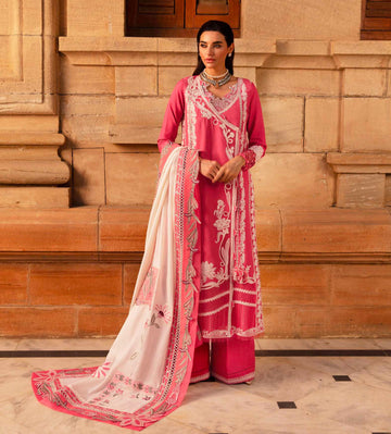 Crimson by Saira Shakira winter 2024 D2   Phuloon ki dastaan coral