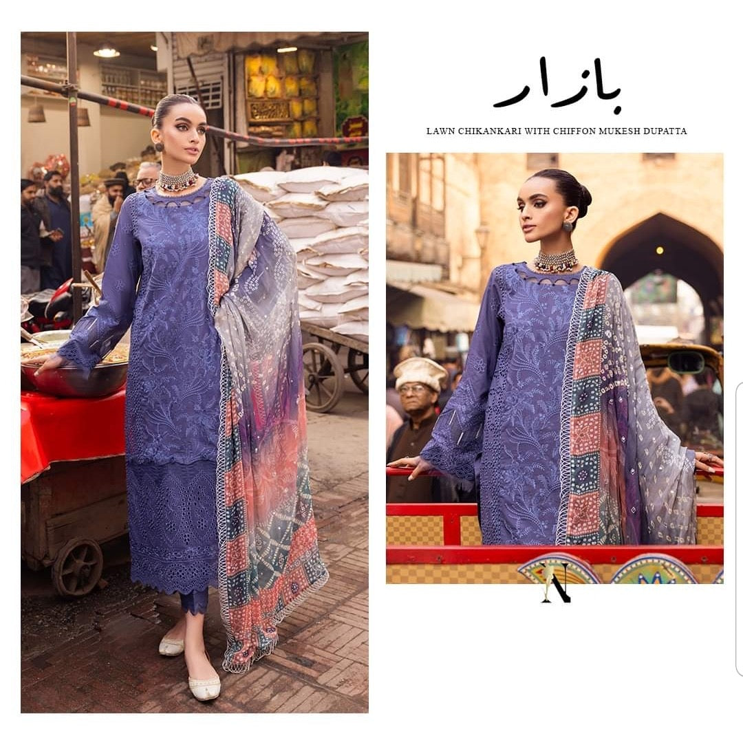 Nureh Bazaar lawn 127