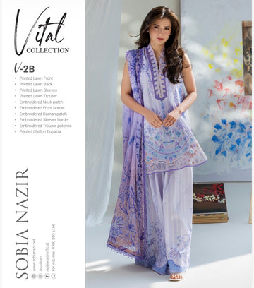 Sobia Nazir Vital lawn ‘26 2b