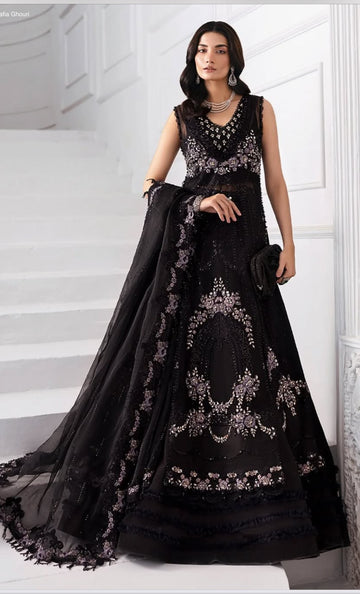 Maria B 3 PIECE UNSTITCHED EMBROIDERED SUIT | BD-3004