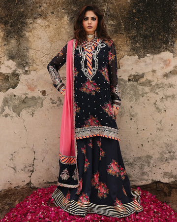 Charizma Vasal Embroidered Chiffon Unstitched 3Pc Suit VSL25-29 (Copy)