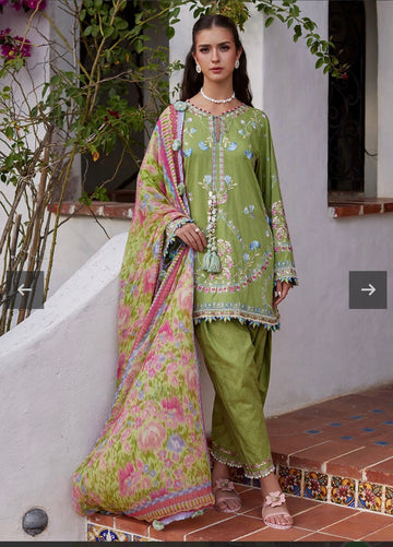 Farah Talib Aziz lawn Carmen Kiwi