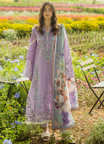 Mushq secret garden hemline spring/summer 25 Lawn pixies blossom