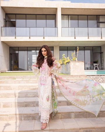 Saira rizwan lawn LAUREL - SRLL24-01