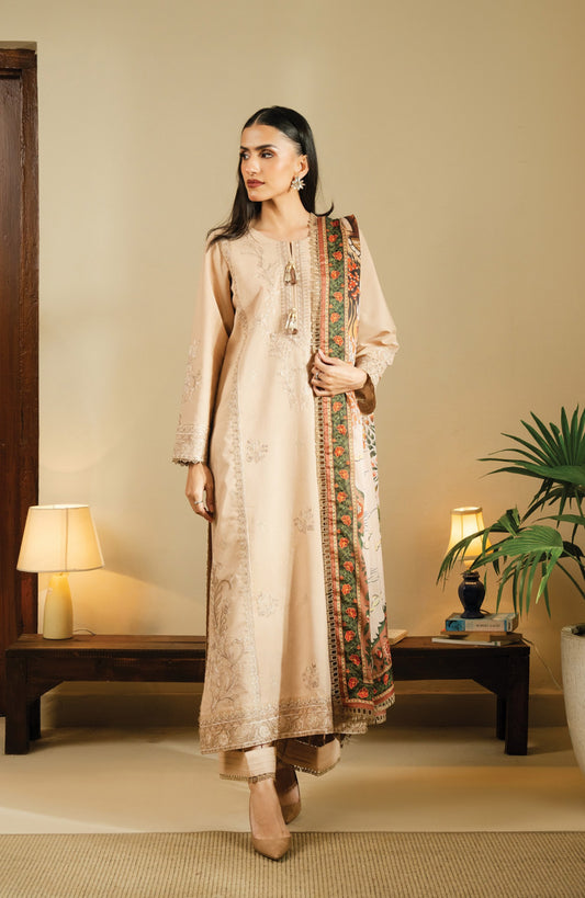 Faiza faisal summer lawn BAHA | 3PC UNSTITCHED