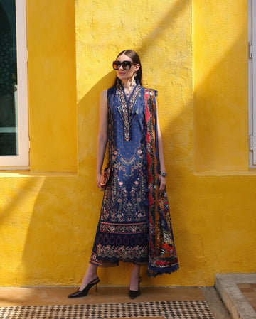 Kanwal malik elysia luxury lawn azure