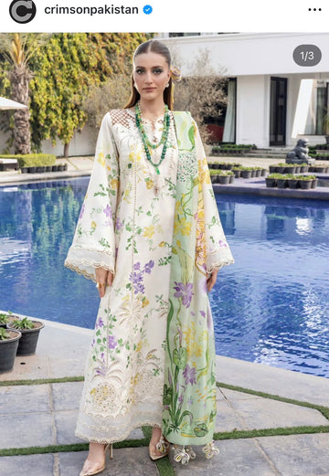 Crimson lawn D4a tropic tease