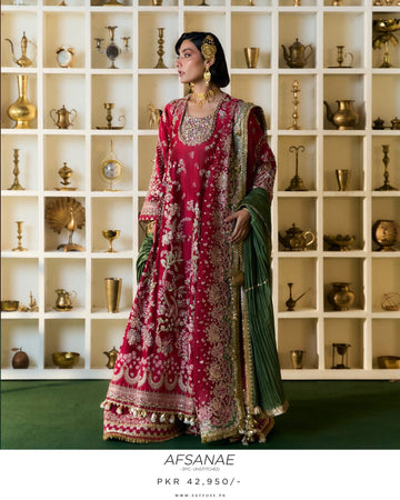Suffuse by Sana Yasir wedding freeshia unstitched afsanae