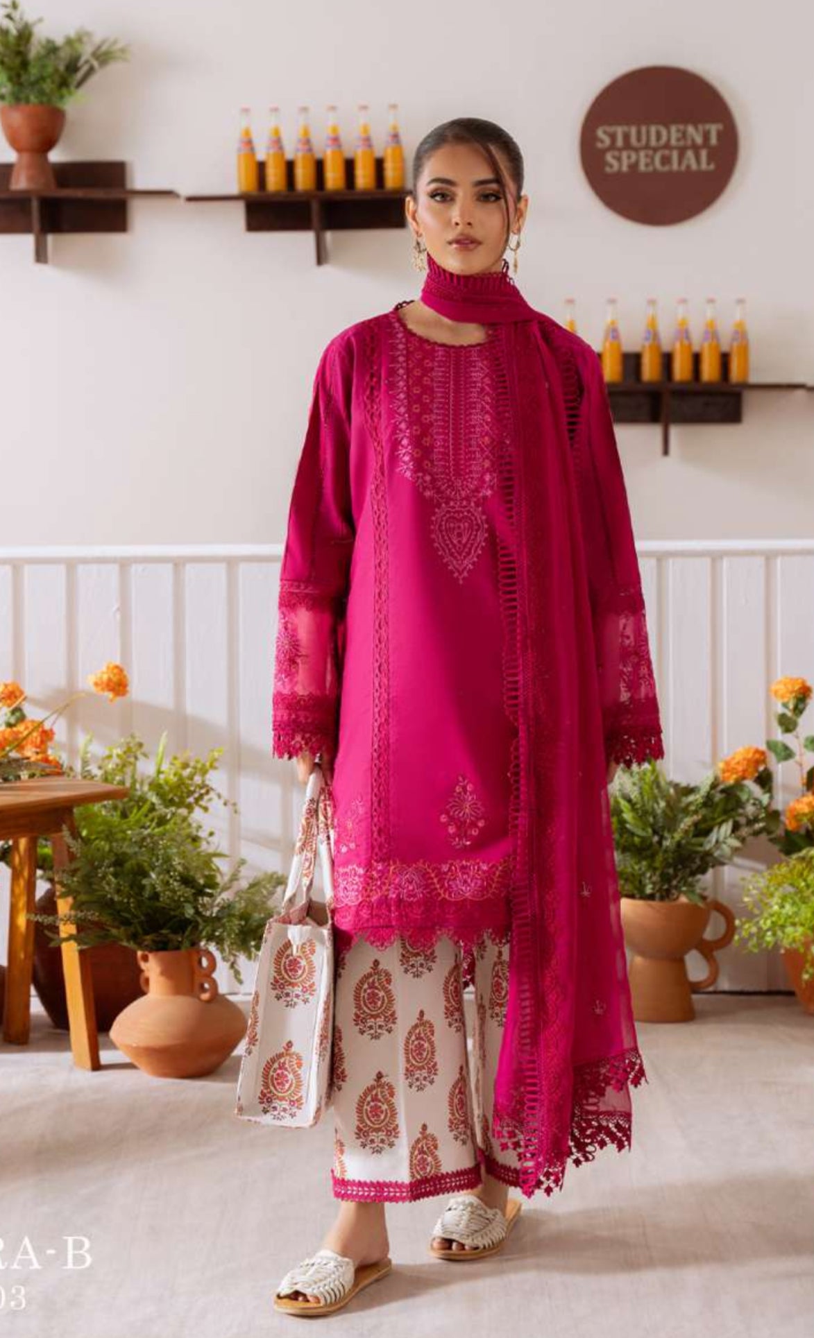Saira rizwan LAANEM lawn 2025 ZAFIRA-B-SRL25-03