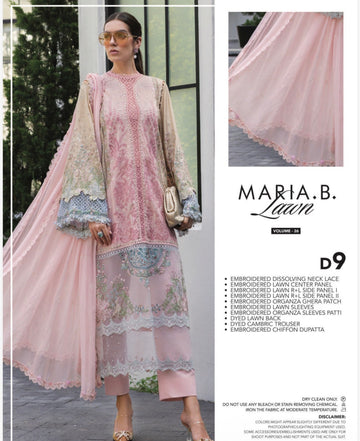 Maria B luxe eid lawn 2026 d9