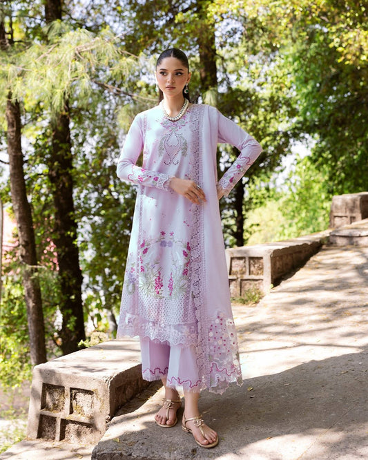 Saira Shakira bloom unsticthed lawn 2025 lawn FAYE 7A