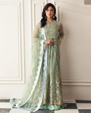 mushq  wedding collection aura hemline pistachio 01