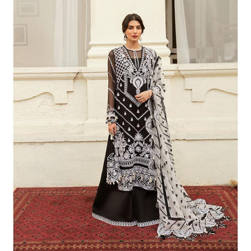 afrozeh wedding collection black chiffon