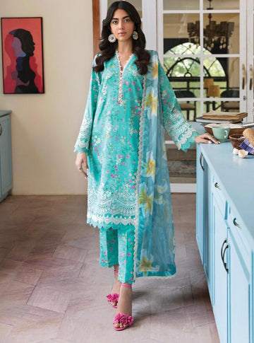 Afrozeh Printkari Lawn 02