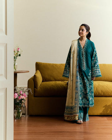 Coco lawn eid edit 2025 MARIGOLD D4