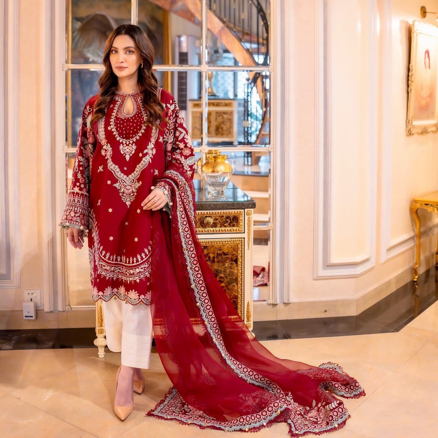 Siraa by  sadaf fawad khan calah A LAWN