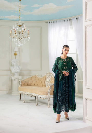 Maria B embroidered luxury chiffon 2025 unsticthed D6