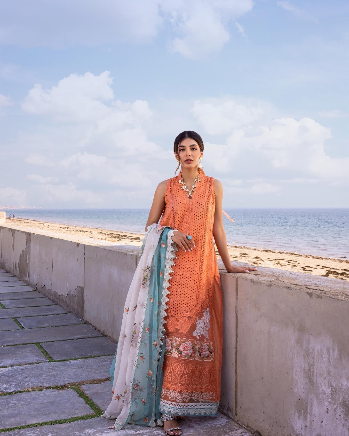 Saira rizwan lawn MABE - SRLL24-04