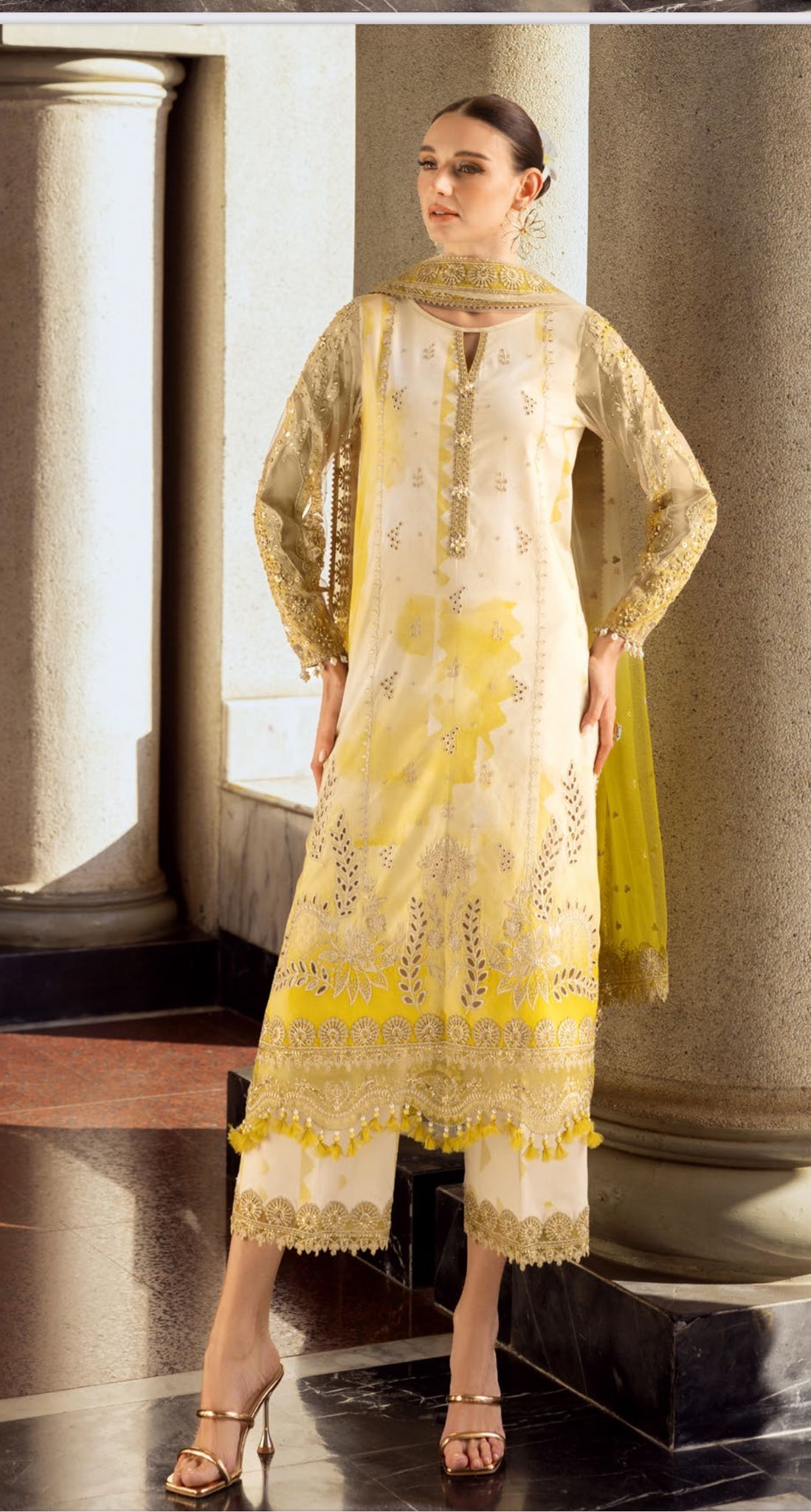 3-PC CHARIZMA UNSTITCHED FESTIVE COLLECTION ED5-04 lawn