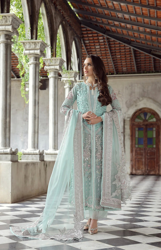 Maryam Hussain wedding collection alara aqua