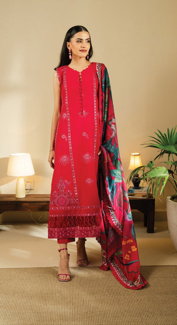 Faiza faisal summer lawn VENA | 3PC UNSTITCHED