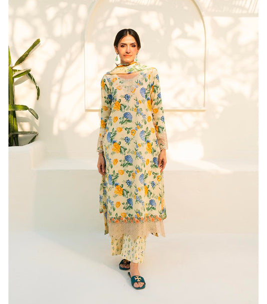 Faiza faisal FNF prints lawn ANAIS | 3PC UNSTITCHED