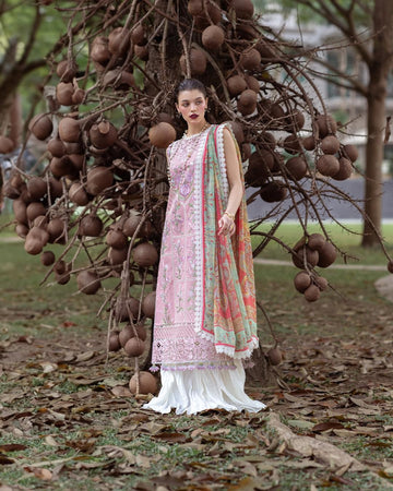 roheenaz Peony | 3 PC Unstitch Lawn