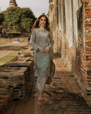 3-PC UNSTITCHED LUXURY CHIFFON COLLECTION VSL25-03