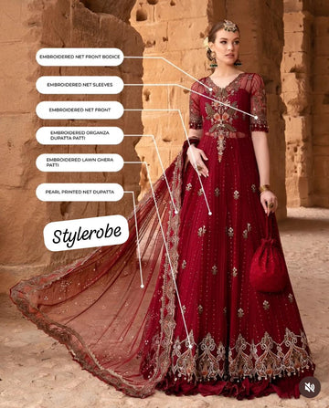 Maria B luxury lawn D3B