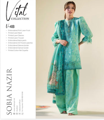 Sobia Nazir Vital lawn ‘26 4b