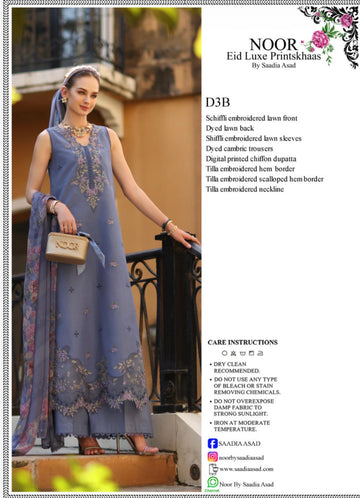 Noor by sadia asad luxe printskhaas lawn 2026 3a
