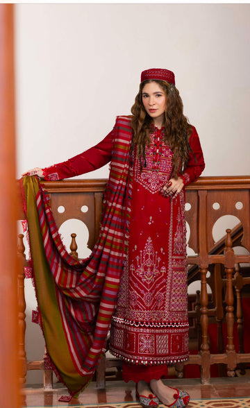 maryam hussain winter rose WS24-06