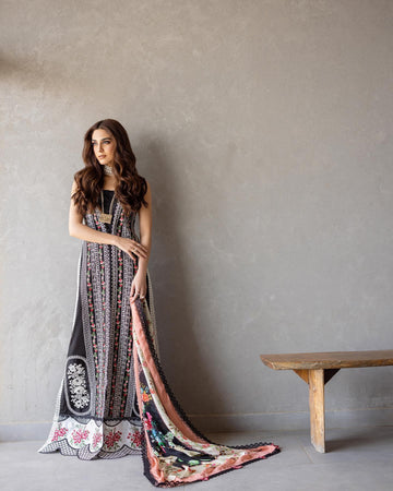 Saira  rizwan lawn EMBER - SRLL24-06