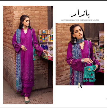 Nureh Bazaar lawn 125