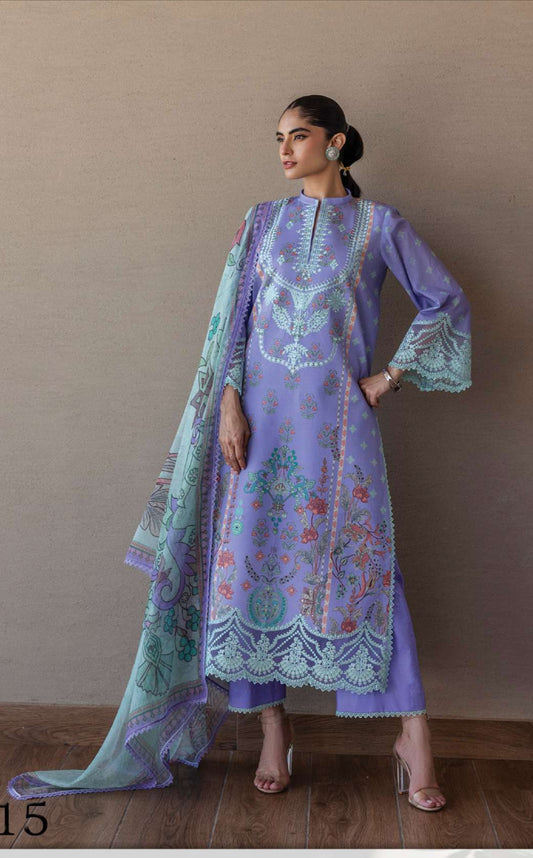 zainab chottani tahra lawn 2025 lina